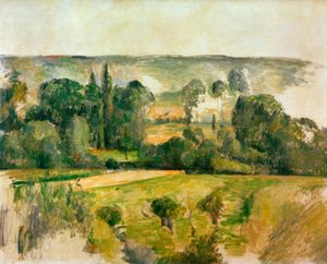 Countryside and Hill, Near Médan