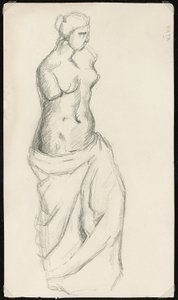 Venus de Milo, c.1872-73 by Paul Cézanne
