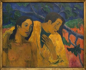 Flight (Tahitian Idylle) by Paul Cézanne