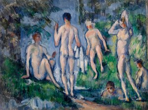 Group of Bathers by Paul Cézanne