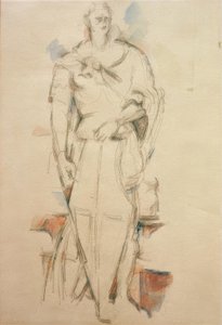 Saint George after Donatello by Paul Cézanne