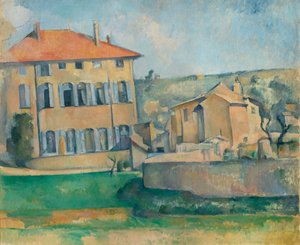 House in Aix by Paul Cézanne