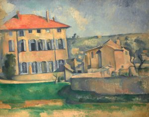 House in Aix by Paul Cézanne
