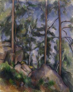Pines and Rocks (Fontainebleau?). Around 1897