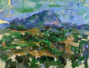 The Montagne Sainte-Victoire by Paul Cézanne