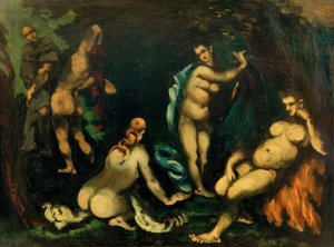 The Temptation of Saint Anthony by Paul Cézanne