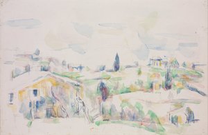 Landscape in Provence by Paul Cézanne