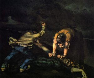 The Murder by Paul Cézanne