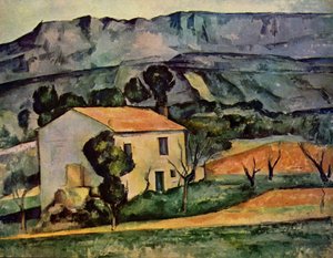 House in Front of Sainte-Victoire near Gardanne