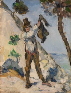 Man with a Jacket by Paul Cézanne