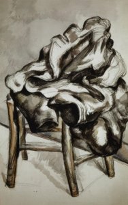 Coat on a Chair by Paul Cézanne