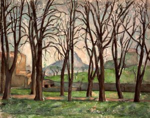 Chestnut Trees at Jas de Bouffan in Winter