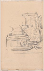 Milk Jug and Spirit Stove by Paul Cézanne