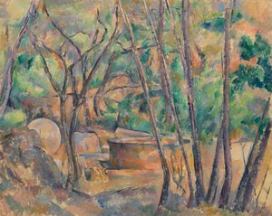 Millstone and Cistern under Trees