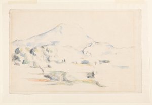Montagne Saint-Victoire by Paul Cézanne