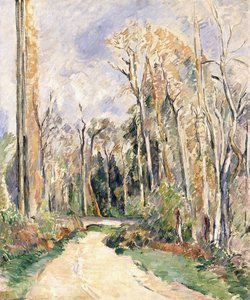 Path at the Entrance of the Forest by Paul Cézanne