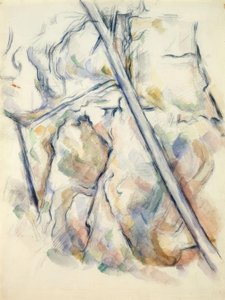 Pine and Rocks near the Caves above Château-Noir by Paul Cézanne