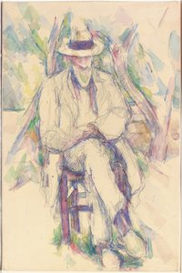 Portrait of Vallier by Paul Cézanne