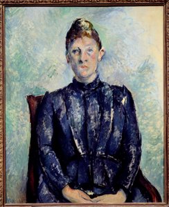Portrait of Madame Cezanne by Paul Cézanne