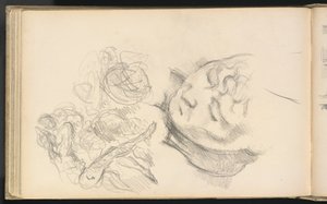 Studies Including Madame Cézanne by Paul Cézanne