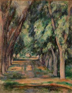The Allée of Chestnut Trees at the Jas de Bouffan by Paul Cézanne