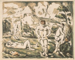 The Bathers by Paul Cézanne
