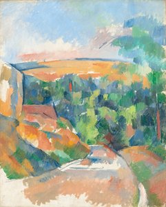 The Bend in the Road by Paul Cézanne