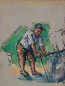 The Well Driller by Paul Cézanne