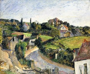 The Winding Road by Paul Cézanne