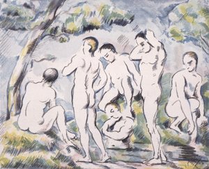 The Small Bathers by Paul Cézanne, Auguste Clot