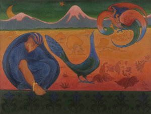 The Nabique Landscape, 1890 by Paul Elie Ranson
