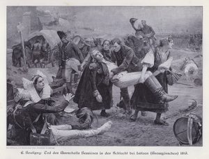 Death of Marshal Bessieres at the Battle of Lutzen