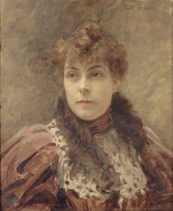 Portrait of Daniel Lesueur by Paul Emile Chabas