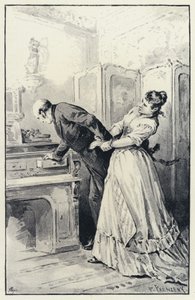 Illustration for Anna Karenina: Karenina takes possession of his wife