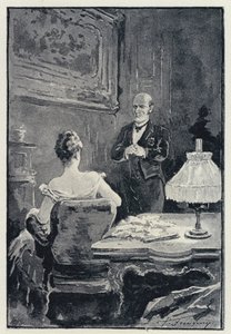 Illustration for Anna Karenina: The quarrel between Anna and her husband