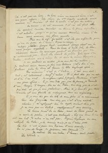 Before and After - First Page of Main Text by Paul Gauguin
