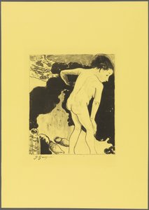 Bathers in Brittany, from the Volpini Suite: Lithographic Drawings by Paul Gauguin