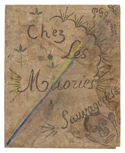 At Home with the Maori: Savage Things by Paul Gauguin
