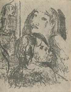 Conversation Without Words, 1936 by Paul Gauguin