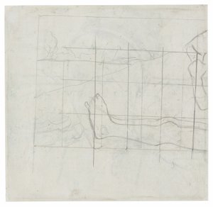 Design for a Jardiniere: The Toilette by Paul Gauguin