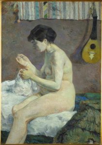 Study of a Nude by Paul Gauguin