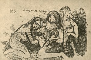 Figures by Paul Gauguin