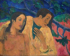 Flight Tahitian Idyll by Paul Gauguin