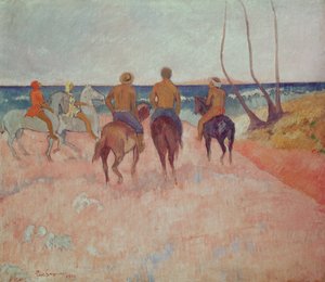 Horseman on the Beach