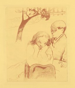 Human Misery by Paul Gauguin