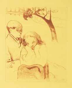 Human Misery by Paul Gauguin