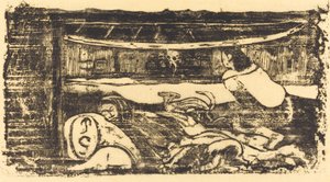 Interior of a Hut, in or after 1895 by Paul Gauguin