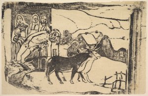 Le Calvarie Breton by Paul Gauguin