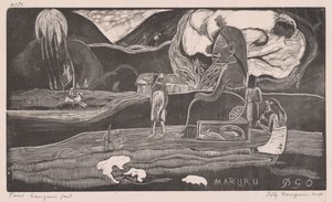 Maruru by Paul Gauguin