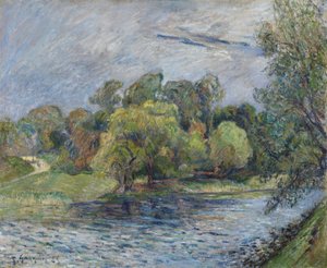 Oestervold Park, Copenhagen by Paul Gauguin